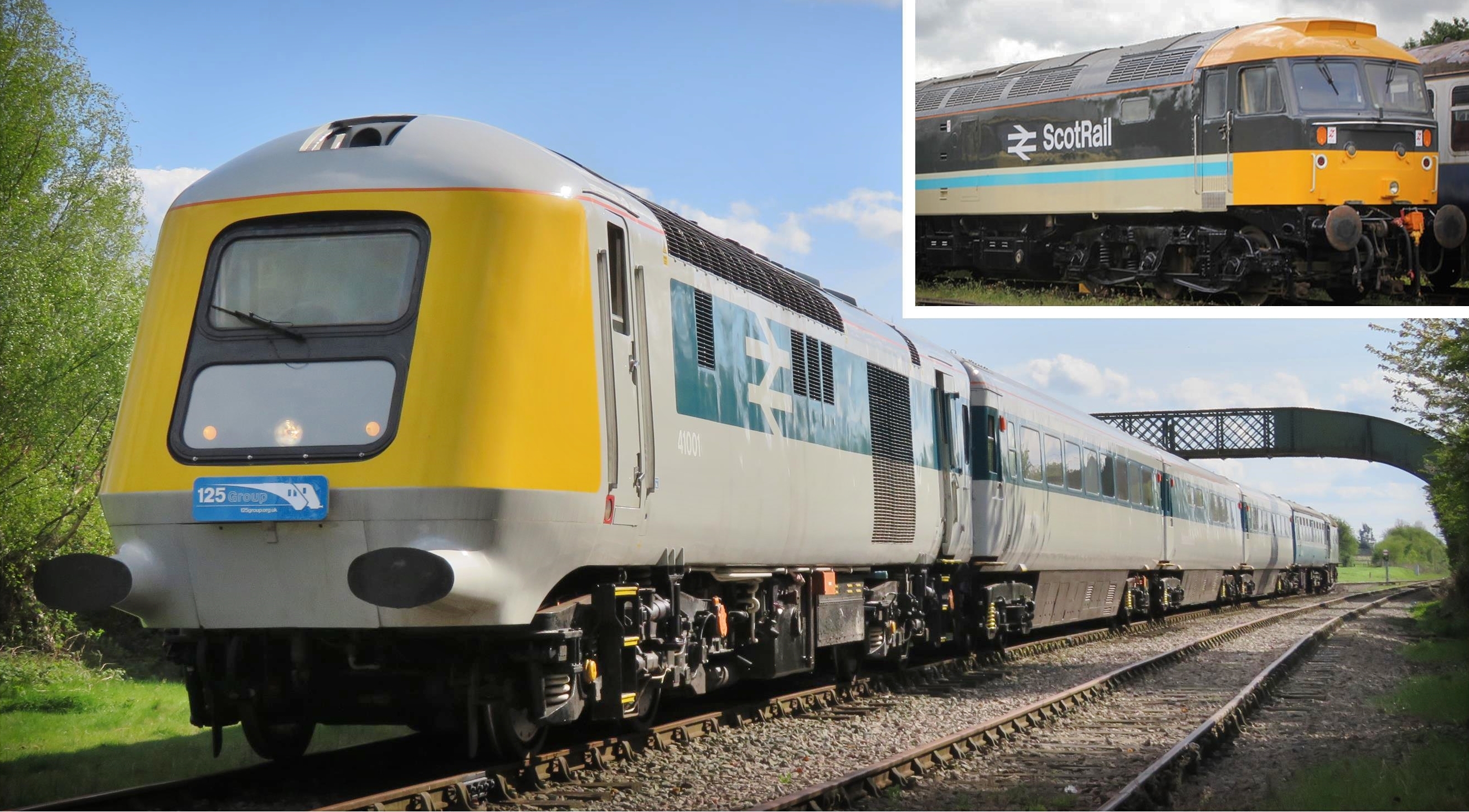 Prototype Hst And Scotrail 47765 Running At Gcr Nottingham This Saturday